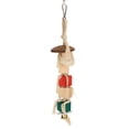 thumbnail image 2 of Bird Bite Toy, Grind Beak Teeth Edible Color Dyeing Satisfy Natural Habits Hanging  Chewing String Safe  For Bird Playing S,L, 2 of 8