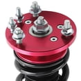 thumbnail image 4 of Honda Accord VII/Acura TL Coilovers Suspension Kit 2003-2008 – Adjustable Ride Height 25-75mm – 10/6 kg/mm Springs – Red/Black – Fits CM4/CM5/CM6/CM7/CM8 – Front & Rear Struts – MXR02FXSY, 4 of 7
