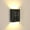 B, variant on 1 Pc Solar LED Wall Lamp — 3.1in x 2.4in x 0.9in, IP65 Waterproof, 600mAh Battery for 8H Wall Up/Down Lighting, Easy Install No Wires(B)