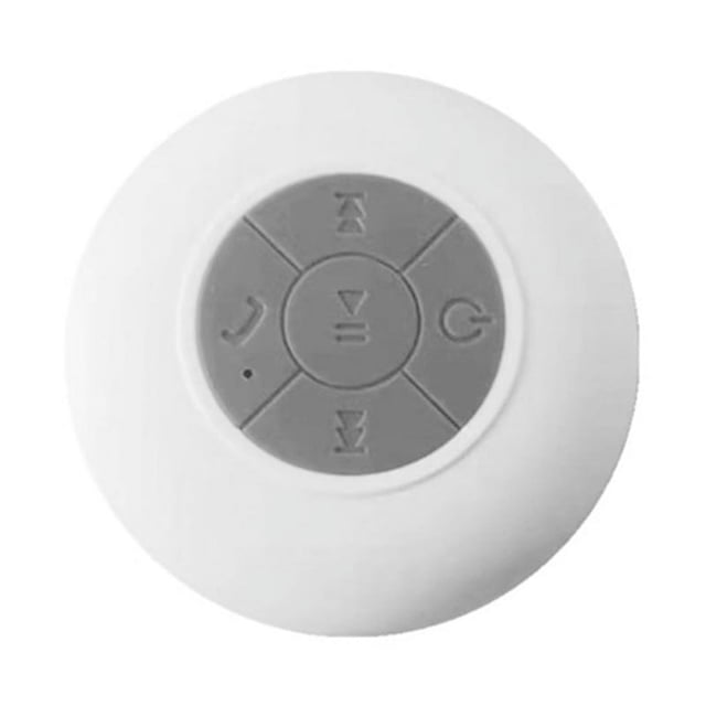 Altavoz Bluetooth Inalámbrico para Baño con Ventosa, Minialtavoz Estéreo Portátil con Luz RGB para Deportes Al Aire Libre, Color