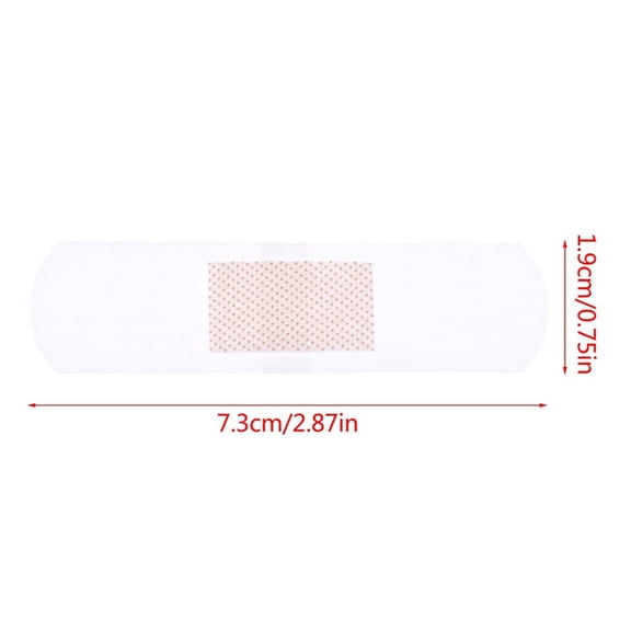 160Pc Waterproof Cartoon Adhesive Bandages Breathable Wound Plasters Transparent