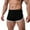 Black, variant on Men's High End Low Waist Sexy Fashion Shorts White M