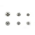 thumbnail image 2 of Unique Creativ Silver Snap Fasteners, 2 of 2