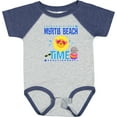 thumbnail image 3 of Inktastic Myrtle Beach Vacation Time Girls Baby Bodysuit, 3 of 5