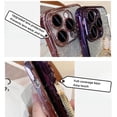 thumbnail image 4 of New with Lens Film Glitter Phone case, Cute Girl, with or Without Lanyard, can be Used as a Makeup Mirror, for iPhone 15 14 13 12 11 Pro Max Plus Phone Case (P7,iPhone 14 Pro Max), 4 of 8