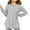 Grey, variant on Girls Long Sleeve Shirts Size 14-16 Kids Curve Hem Side Slit Soft Tunic Tops T-Shirts Long Sleeve Tops for Girls Fall Clothes Mint Green