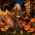 thumbnail image 2 of 2-3 Years Toddler Short Sleeved And Shorts Set Halloween Parties Girls Sleepwear Matching Family Halloween Pajamas, 2 of 9