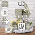 thumbnail image 4 of Juego de decoración de bandejas escalonadas Farmhouse FairySandy, 11 unidades, 4 of 7