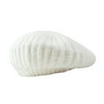 thumbnail image 2 of GUOOL Béret Tricoté, Chapeau Décontracté Doux Automne Hiver pour Femmes, Beige, 2 of 8
