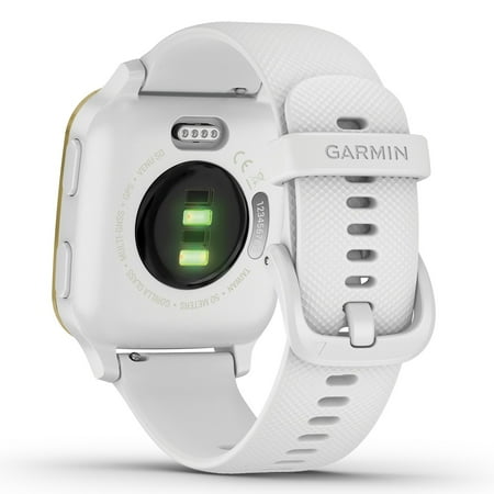 Garmin - Venu Sq GPS Smartwatch 33mm Fiber-Reinforced Polymer - White