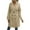 Z04-Khaki, variant on BYHONG Women's Trench Coats Hooded Long Sleeved Spring and Autumn Jacket Loose Casual Windproof Jacket Beige XXXL