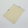 SWETRACE 3Pcs Basswood Drawing Board Beige Smooth Surface for Classroom ...