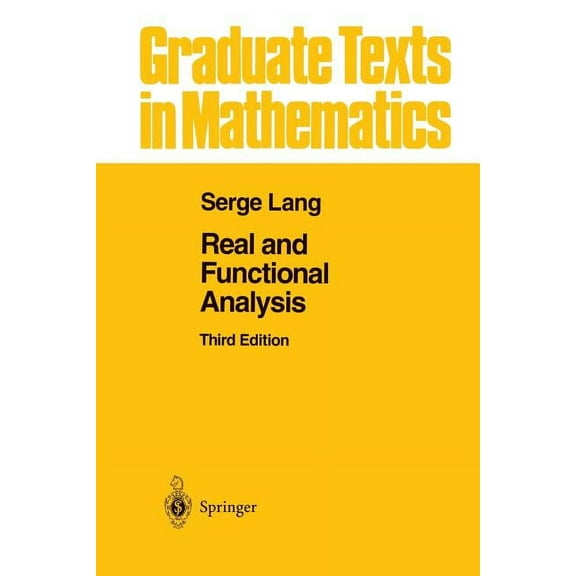 Real and Functional Analysis