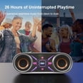 thumbnail image 2 of Altavoz Bluetooth DOSS SoundBox Pro+ P400 50W Estéreo Azul, 2 of 3