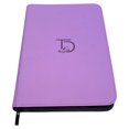 thumbnail image 2 of Álbum para cartas TopDeck de 500 bolsillos, cuero morado, 2 of 4