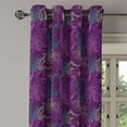 thumbnail image 2 of Ambesonne Octopus Grommet Curtain, Sea Wildlife, 50" x 120", Dark Purple Pale Green, 2 of 6