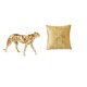 thumbnail image 1 of Figura de guepardo,Figura de guepardo dorado,adorno de escritorio moderno,Funda de almohada,Fundas de cojín para sofá cama,funda de almohada cuadrada,Funda de almohada Funda de cojín Funda, 1 of 8