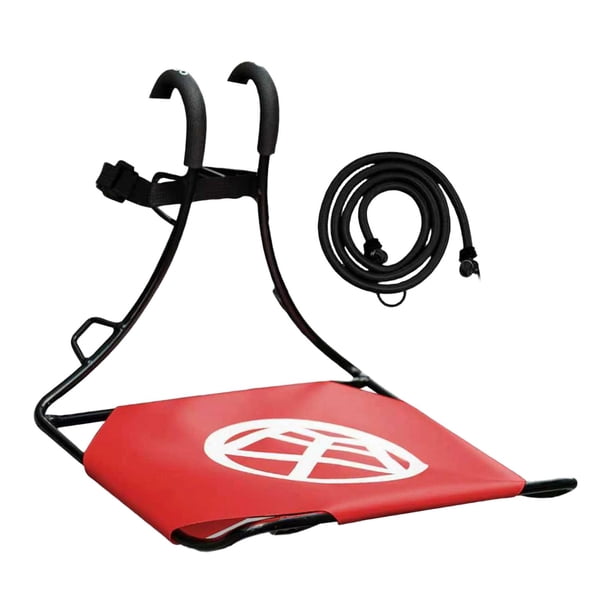 Portaequipajes de almacenamiento, portaequipajes de carga, accesorios, fácil instalación, portabolsas delantero para bicicleta Rojo Negro