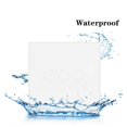 thumbnail image 5 of Smart Light Touch Switch White Tempered Glass Single Live Wire Control Wall Mounted Light Switch 110‑240VAC, 5 of 5