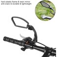 thumbnail image 3 of HUGFEGWE Bicycle Mirror, 360° Bicycle Rear View Mirror, Bicycle Handlebar Rear View Mirror for Bicycle Mountain Bike Racing Bikes (Left rearview mirror (HF-MR080L)) CJB91-51938, 3 of 9