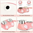 thumbnail image 4 of Dongyi 2-Speed Electric Chocolate Fondue Maker with Dual Bowls-8.45oz Melting Pot for Candy,Cheese&Desserts,Includes DIY Molds for Home Parties&Baking,Pink, 4 of 7