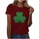 thumbnail image 1 of Mujeres Manga Corta de Verano Tops Impreso Sudadera Casual, Cuello Redondo Blusa Ligera para la Primavera Y el Verano, 1 of 4