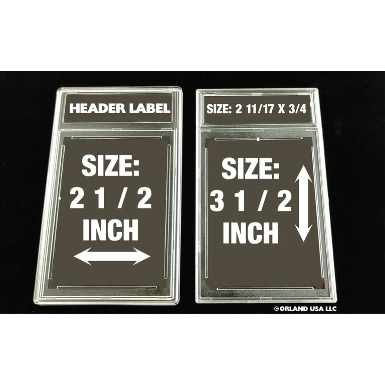 Empty Graded Card Slab/Holder | 2 Slab | Professional Quality |  (PSA,BGS,CGC)