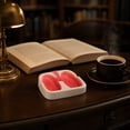 thumbnail image 5 of Tuscom Lung Shaped Heart Ashtray 4.52x3.93In, Anatomical Smoking Prop, Desktop Ash Catcher with Grooved Rest, Conversation Piece Gag Gift for Smokers, 5 of 7