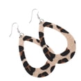 thumbnail image 2 of Sonducket Pendientes con estampado de leopardo, accesorio de moda encantador, adorno de joyería para mujer, colgante de oreja de gota de agua de doble Ropa, zapatos y accesorios Miscelánea tipo 6 Sonducket AP010091-06, 2 of 6