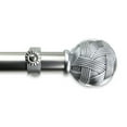 thumbnail image 2 of Central Design Products Steel Adjustable Bathroom Single Curtain Rod, Silver, 2.25" X 2.5", 2 of 2