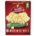 thumbnail image 1 of Orville Redenbacher Smart Pop! Microwave Popcorn, 75% Less Fat, 100% Whole Grain, No Artificial Colours or Flavours, Source of Fibre, Gluten Free, (8 x 31g) 248g, 1 of 6