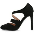 thumbnail image 5 of Journee Womens Zeera Round Toe High Stiletto Pumps, 5 of 10