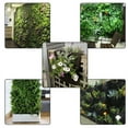 thumbnail image 6 of Reali 9 Pockets Wall Hanging Planting Pot Green black Plant Grow Planter Vertical Garden Bag Supplies Bags Garden Tool, 6 of 10