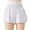 02 White, variant on Feimerou Running Shorts for Women with Liner High Waisted Tummy Control Athletic Shorts Gym Workout Shorts Zipper Pockets S-4xl