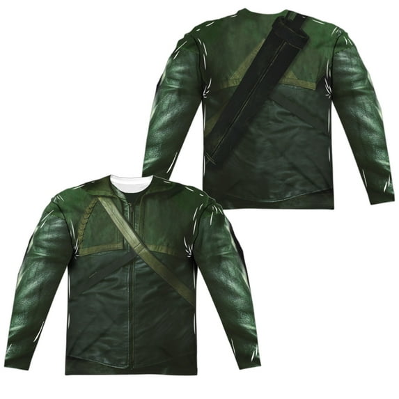 Arrow - Uniform (Front/Back Print) - Regular Fit Long Sleeve Shirt - XX-Large