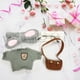 thumbnail image 3 of onlyliua para El Hogar Ropa Lalafanfan, Conjunto de Ropa de Vestir para Juguetes de 30 Cm con Gafas, Gorra, Suéter, Falda, Mochila, Juguetes para Niños y Niñas, 3 of 4