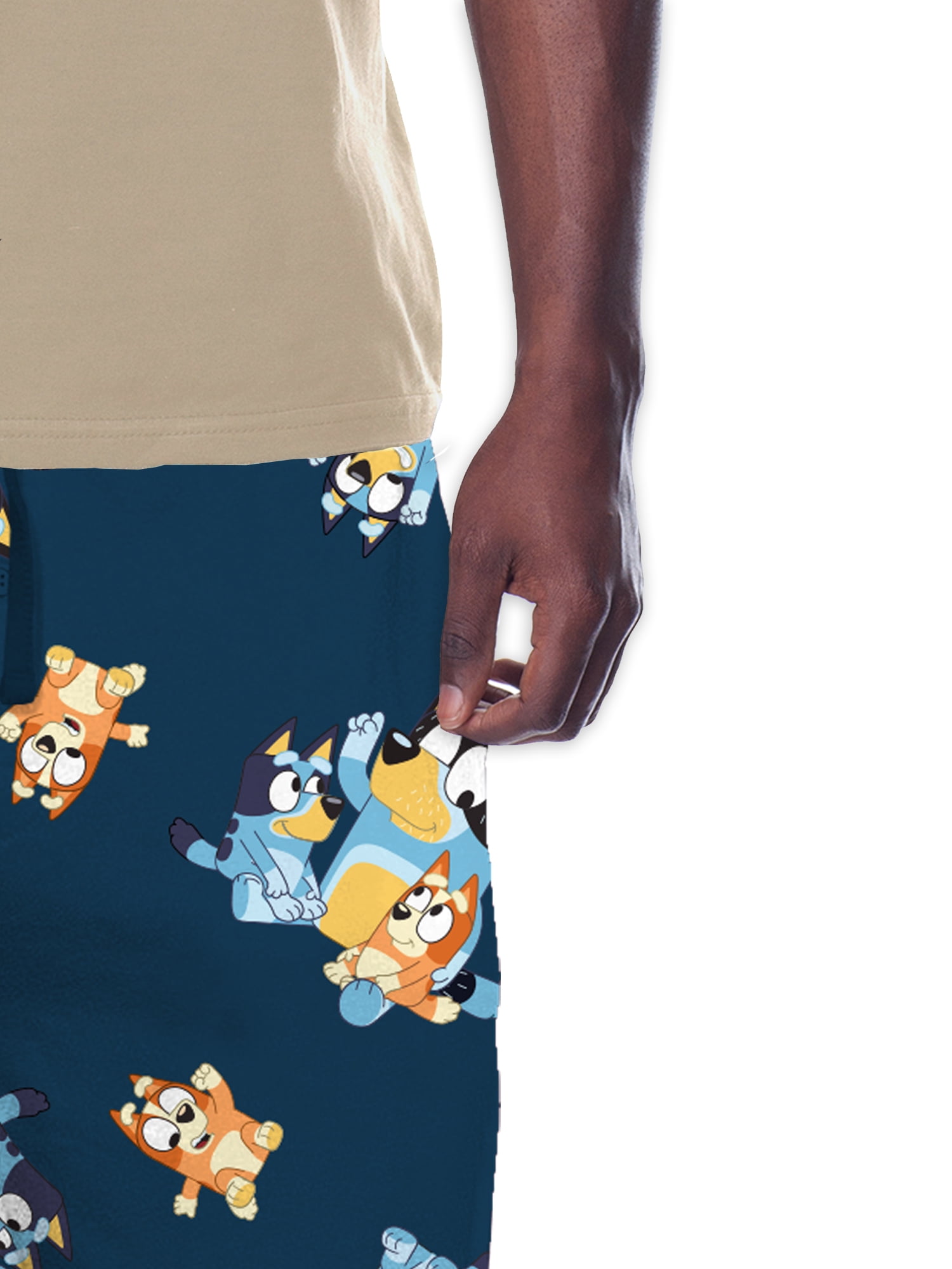 Bluey Adult Men s Apparel All Over Print Graphic Sleep Pant Family AOP Size S 2XL Men s Big Men s Walmart