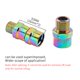 thumbnail image 5 of MUQZI Pedal Extender Left Right Signs Bike Pedal Extender Adapter (Oro), 5 of 6