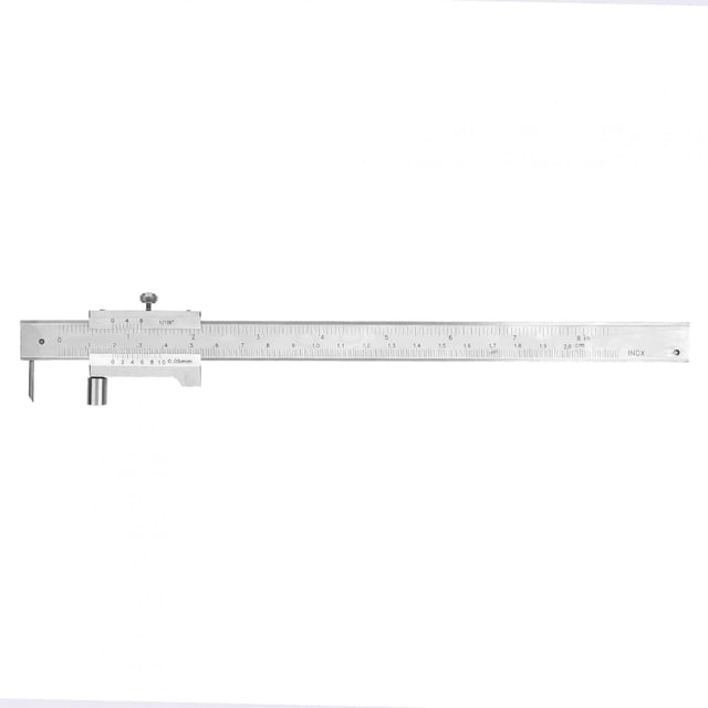 Calibrador a vernier, herramienta de medición Calibrador a vernier de cobre inoxidable portátil Regla de calibrador Valor inmejorable