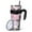 Pink Breast Cancer-1, variant on 40oz Tumbler,Pink Breast Cancer Insulated Tumblers with Removable Handle,Stainless Steel Double Vacuum Coffee Tumbler Cup with Straw for Home,Office,Travel,Party