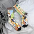 thumbnail image 6 of Saiise Bluey Funny Socks Men Women Adults Novelty Graphic Crew Tube Socks Crazy Design Casual Dress Socks for Sports,Running,Travel, 6 of 7