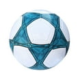 thumbnail image 1 of Eigraketly Fútbol cosido a máquina: duradero y resistente al desgaste para entrenamiento deportivo Pelota de fútbol al aire libre Deportes de Deportes y aire libre Pentagrama azul cinco, 1 of 6