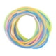 thumbnail image 5 of 24 pulseras de gelatina de silicona luminiscentes, pulsera de silicona Multicolor elástica suave y Flexible para niñas y mujeres, 5 of 12