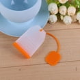 thumbnail image 1 of Bolsa Filtro de hojas de té Infusor Taza de té Filtro de tetera Difusor (Naranja transparente) Tmvgtek Para estrenar, 1 of 6