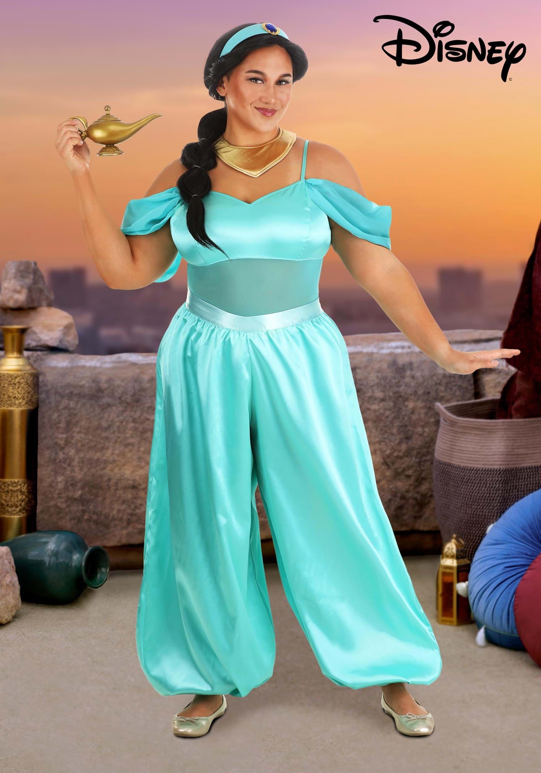 Plus Size Disney Aladdin Jasmine Women s Costume Walmart