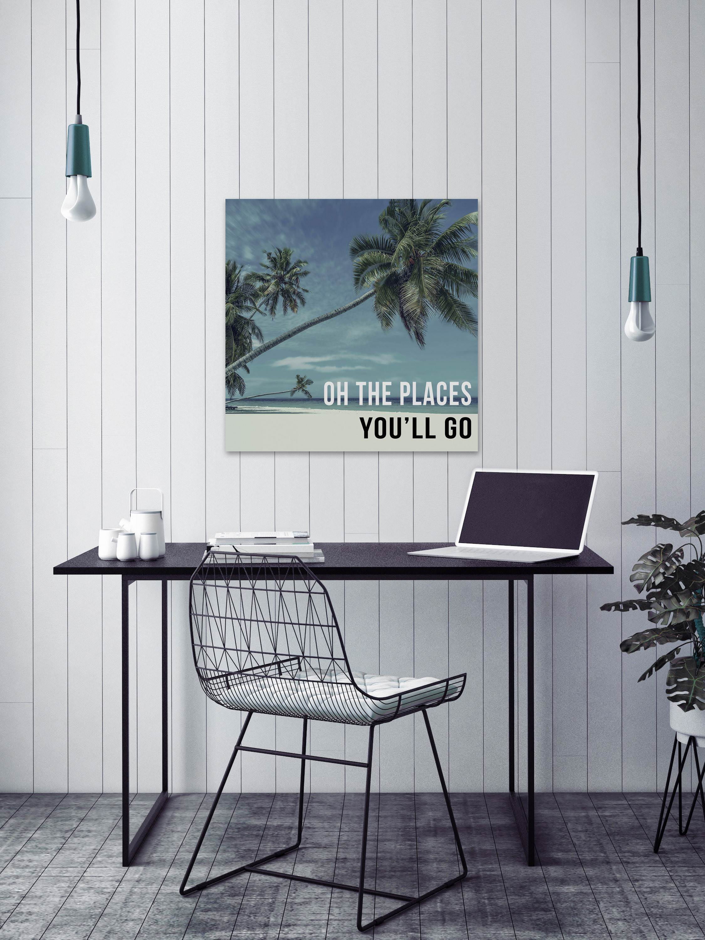 Oh the Places You'll Go Painting Print on Wrapped Canvas