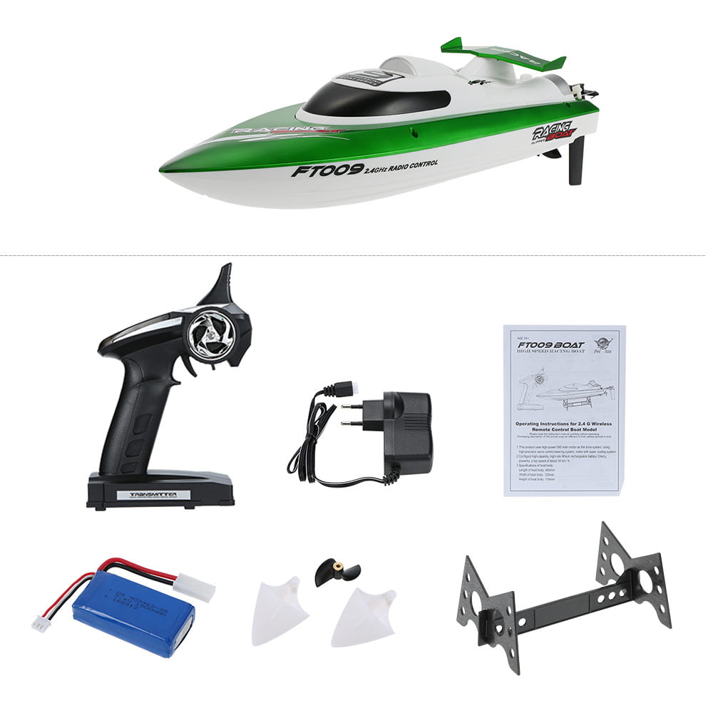 High Quality Feilun FT009 RC Racing Boat With Flip Self-Righting Function E5B0 