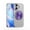 Purple, variant on for iPhone 17 Case Clear with Kickstand Magnetic Ring Stand [Compatible with MagSafe] [Drop Protection] Transparent Slim Fit Anti-Yellowing Phone Grip Cover for Men Women, Black