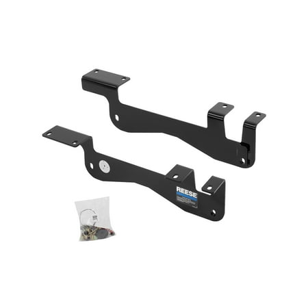 Reese 56034 Outboard Fifth Wheel RV Trailer Custom Quick Install Hitch Brackets for Ford (Best Place To Get A Hitch Installed)
