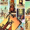 thumbnail image 6 of Tarot Cards A 78pcs Deck Oracle English Prophecy Divination Oracle Edition Borad Playing Game, Party Game Cards For Family, 6 of 7